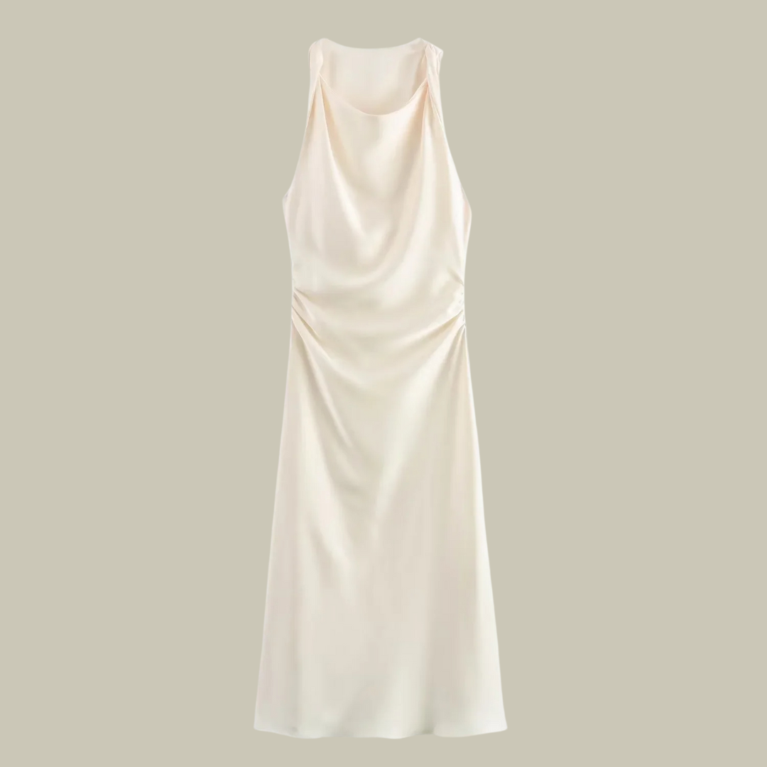 Womens Satin Long Dresses