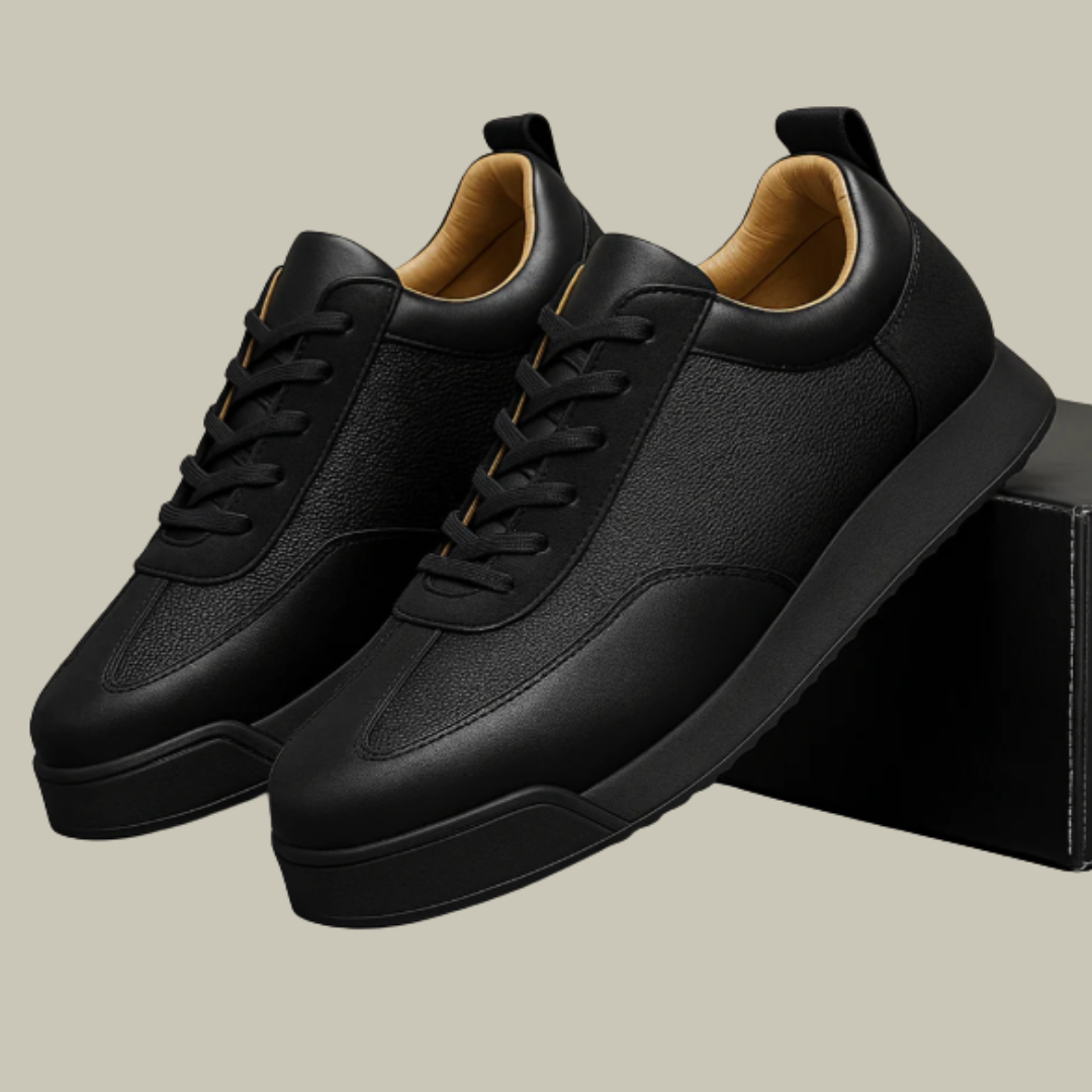 Men's Casual Low Leather Sneakers