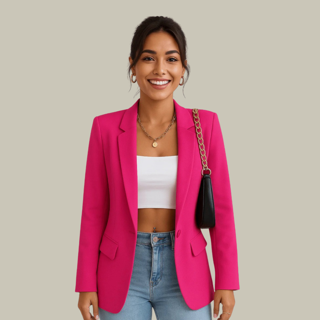 Women’s Tailored Single-Breasted Blazer