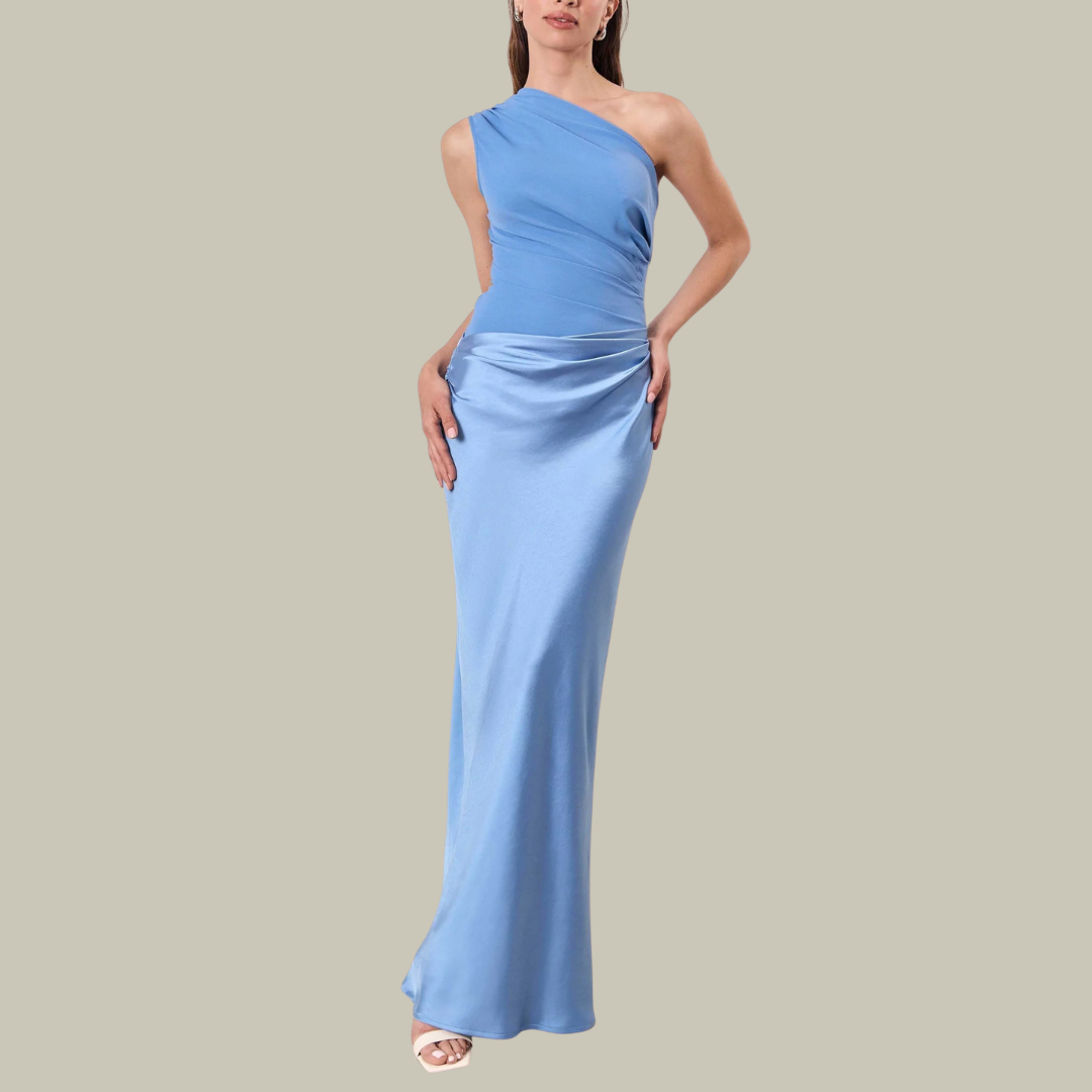 Georgia | One-Shoulder Elegant Maxi Dress