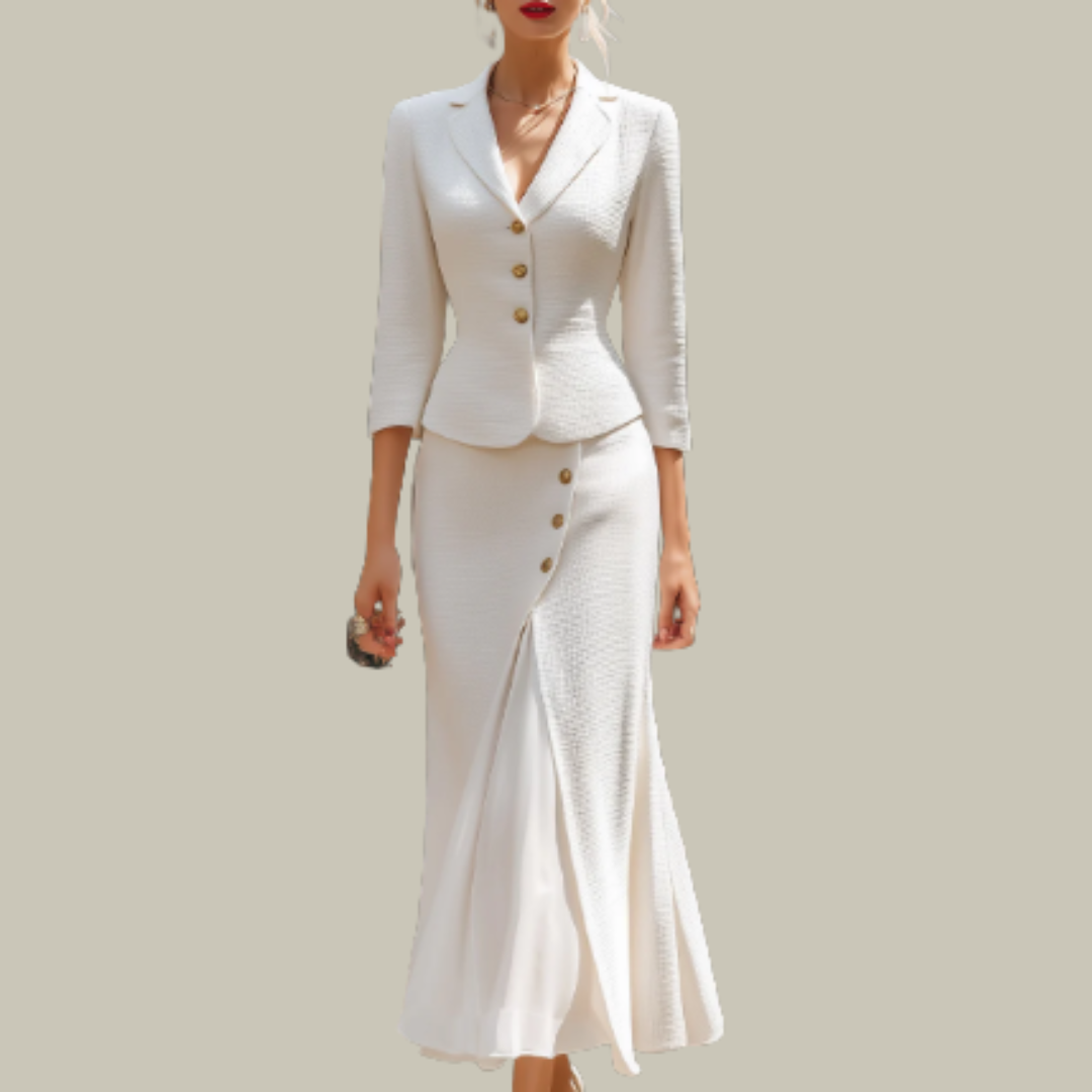 Ariana | Women's Chiq Blazer & Skirt Set Outfit