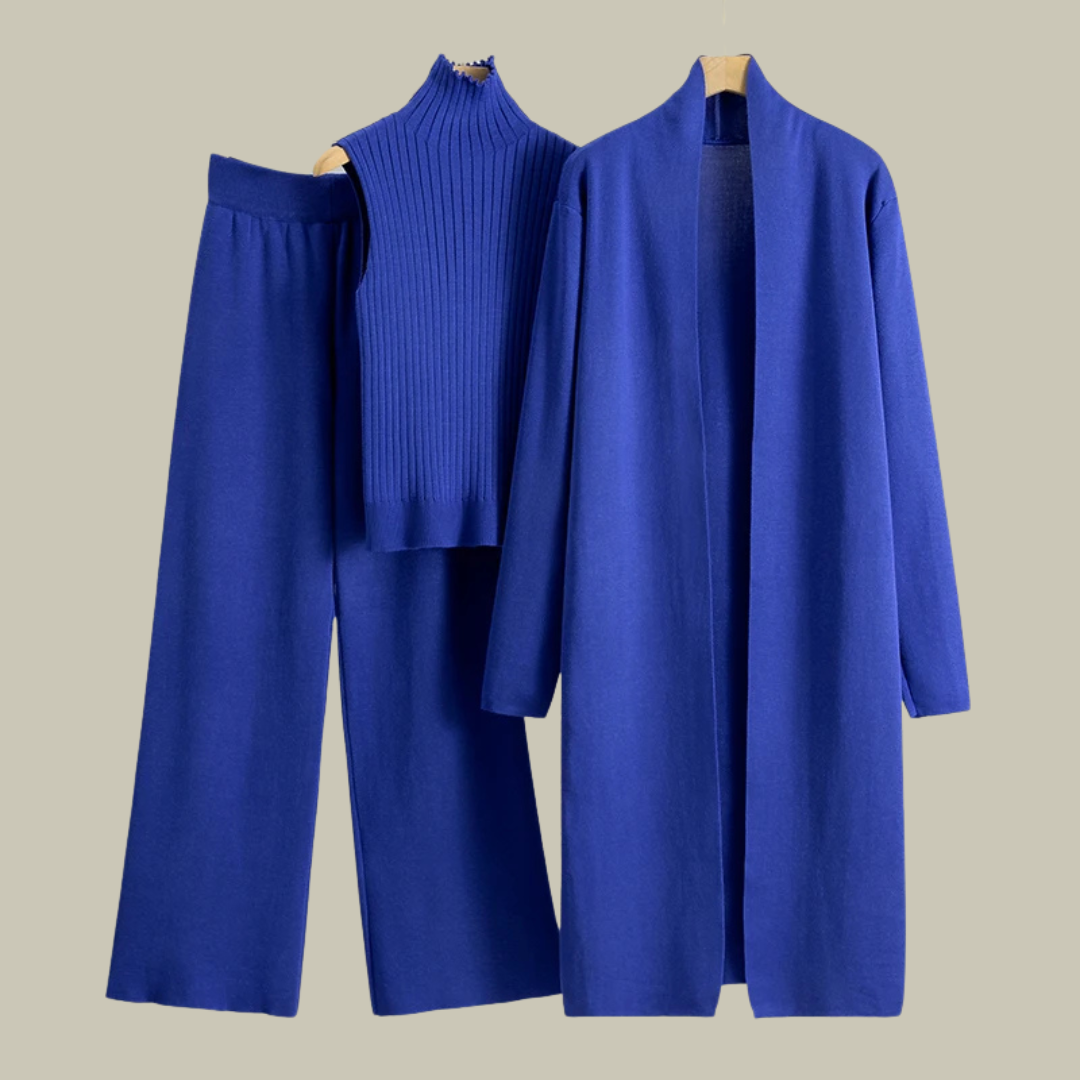 Womens Spring/Summer 3-Piece Cardigan Set