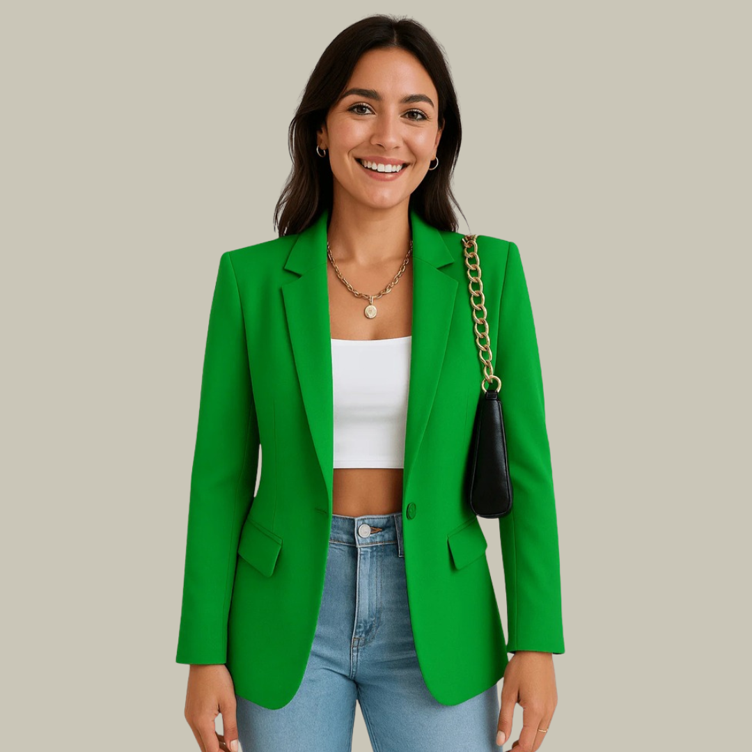 Women’s Tailored Single-Breasted Blazer