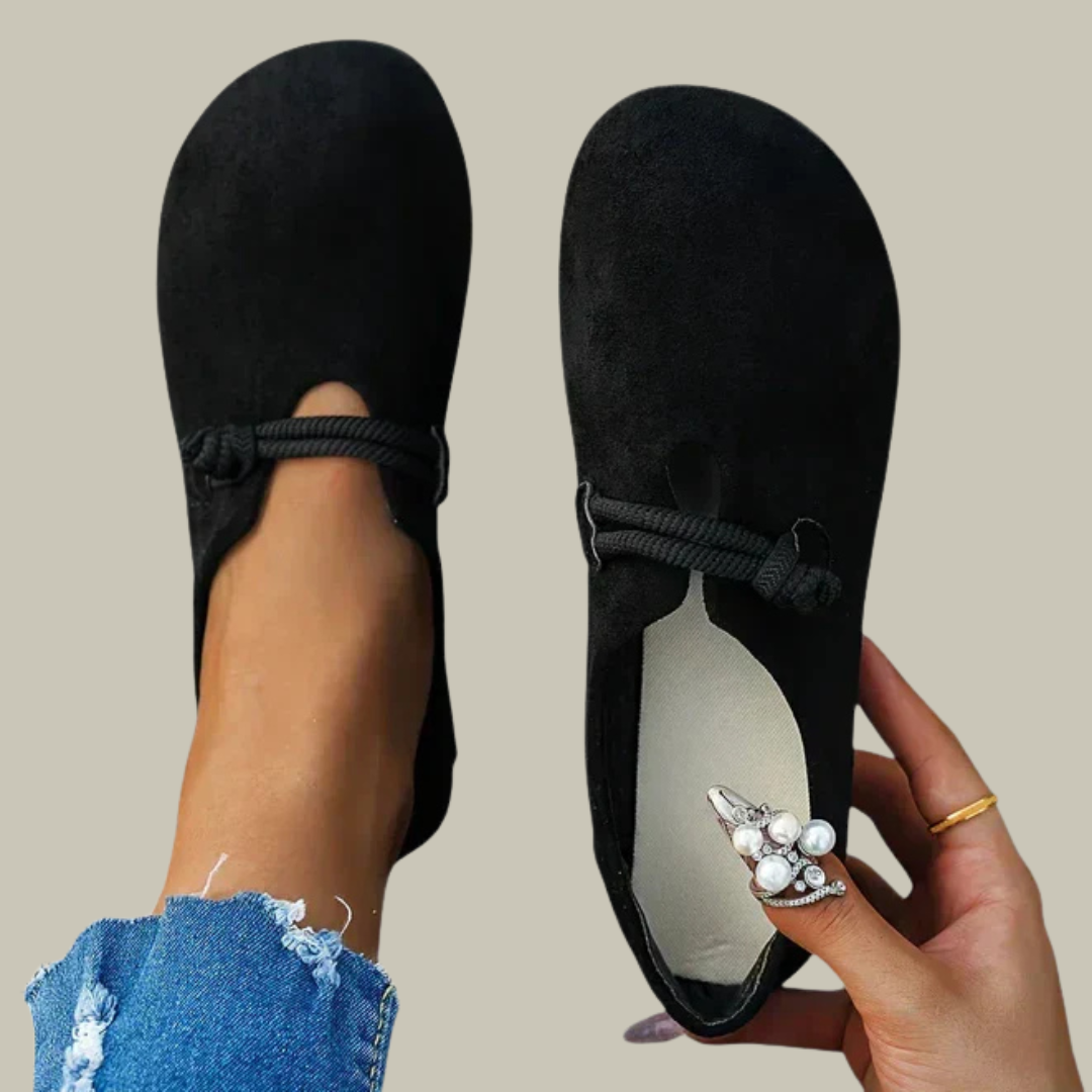 Women's Suede Rope Comfort Sandals