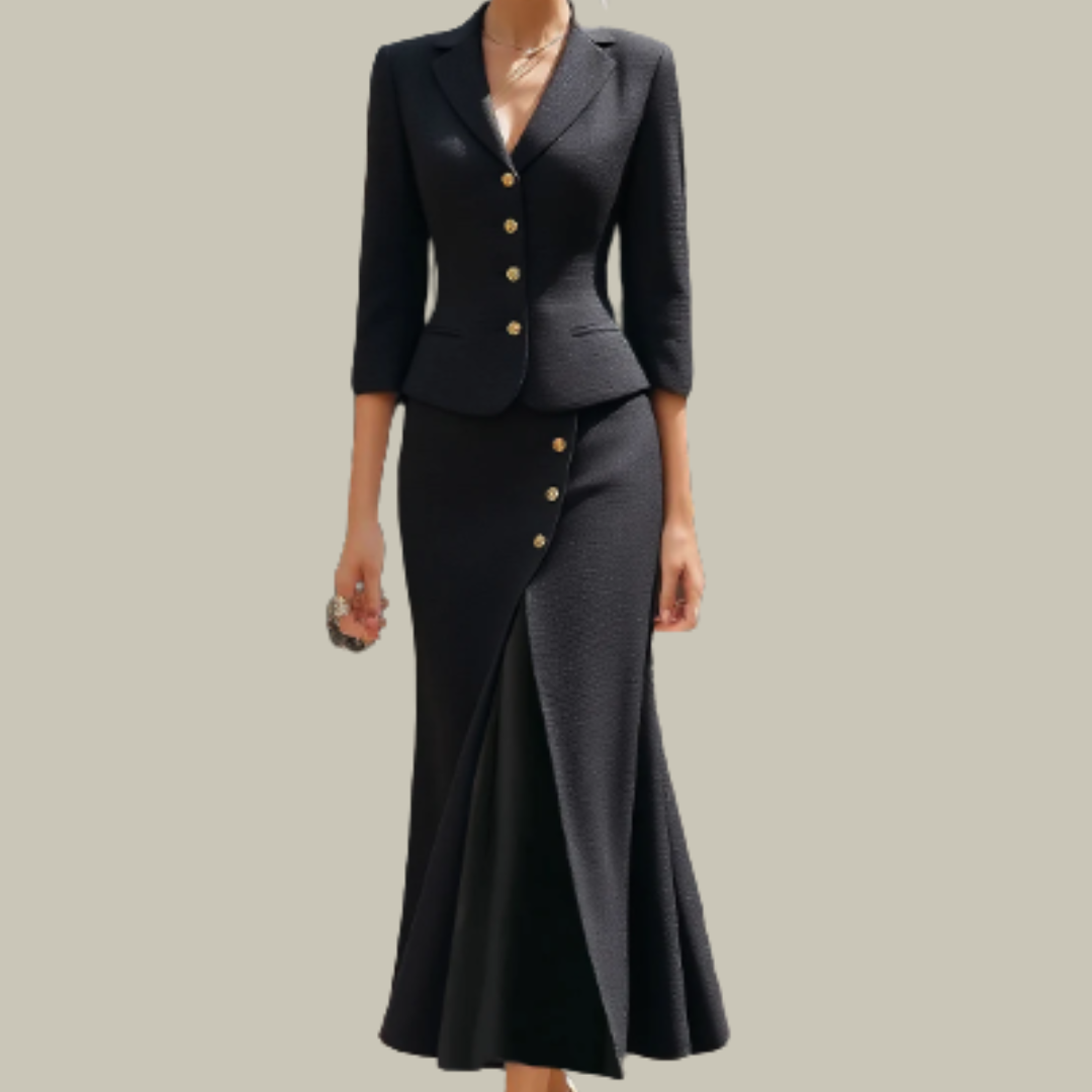 Ariana | Women's Chiq Blazer & Skirt Set Outfit