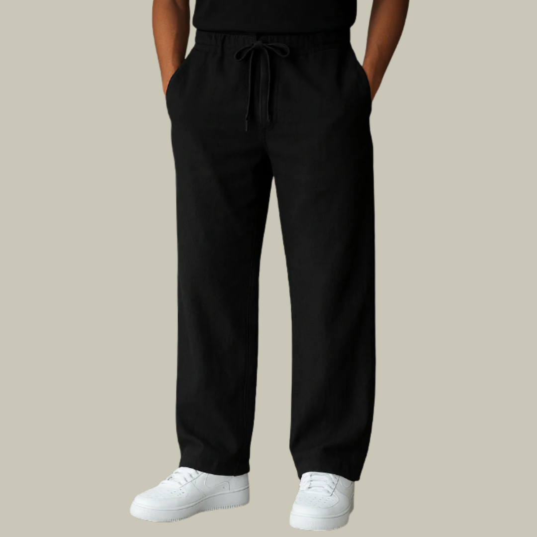 Oliver | Breathable Linen Relaxed Fit Trousers