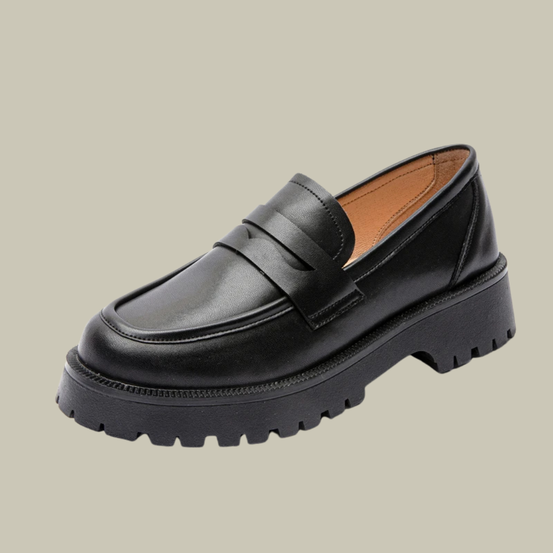 Womens British Style Loafers