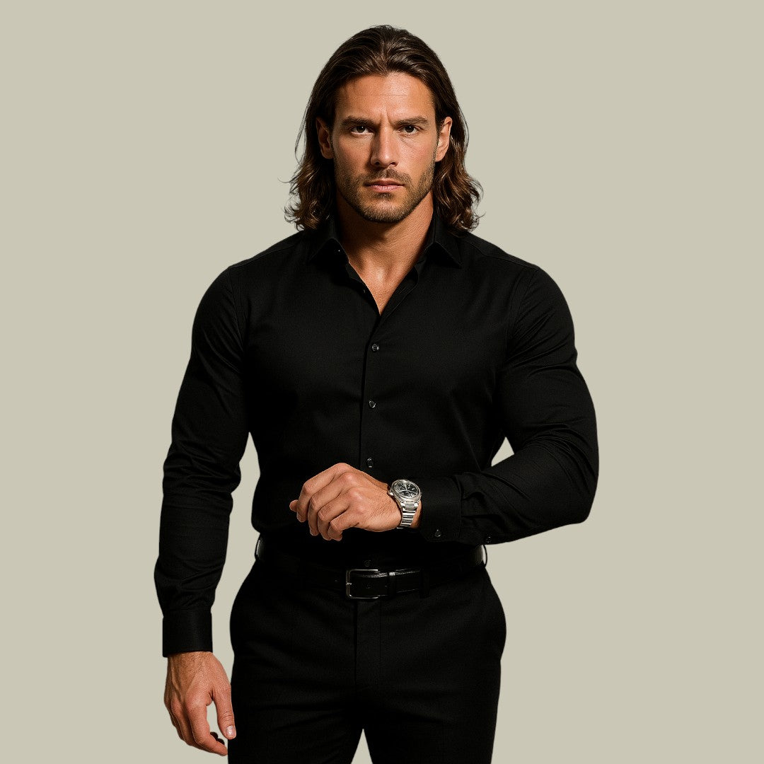 Mens Tailored Dress Shirt