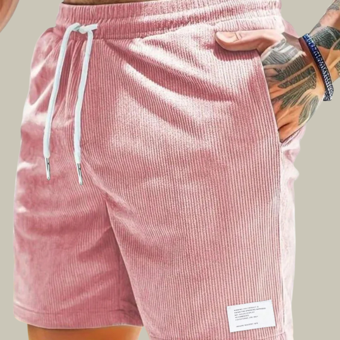 Men’s Corduroy Drawstring Shorts