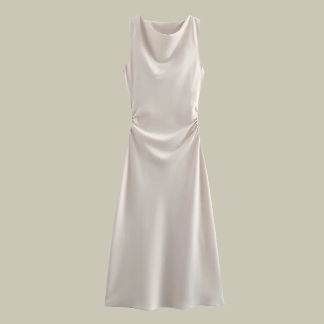 Womens Satin Long Dresses