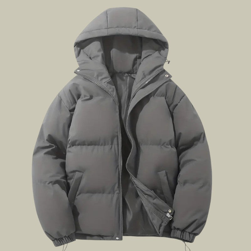 Mens Winter Jacket Hooded Warm