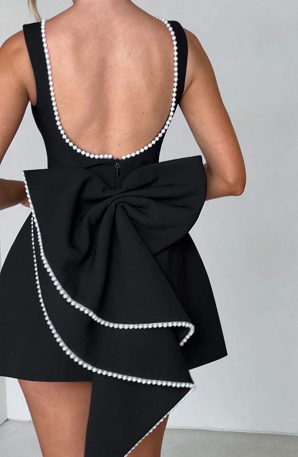 Catherine | Women's Wedding Guest Structured Mini Dress 6