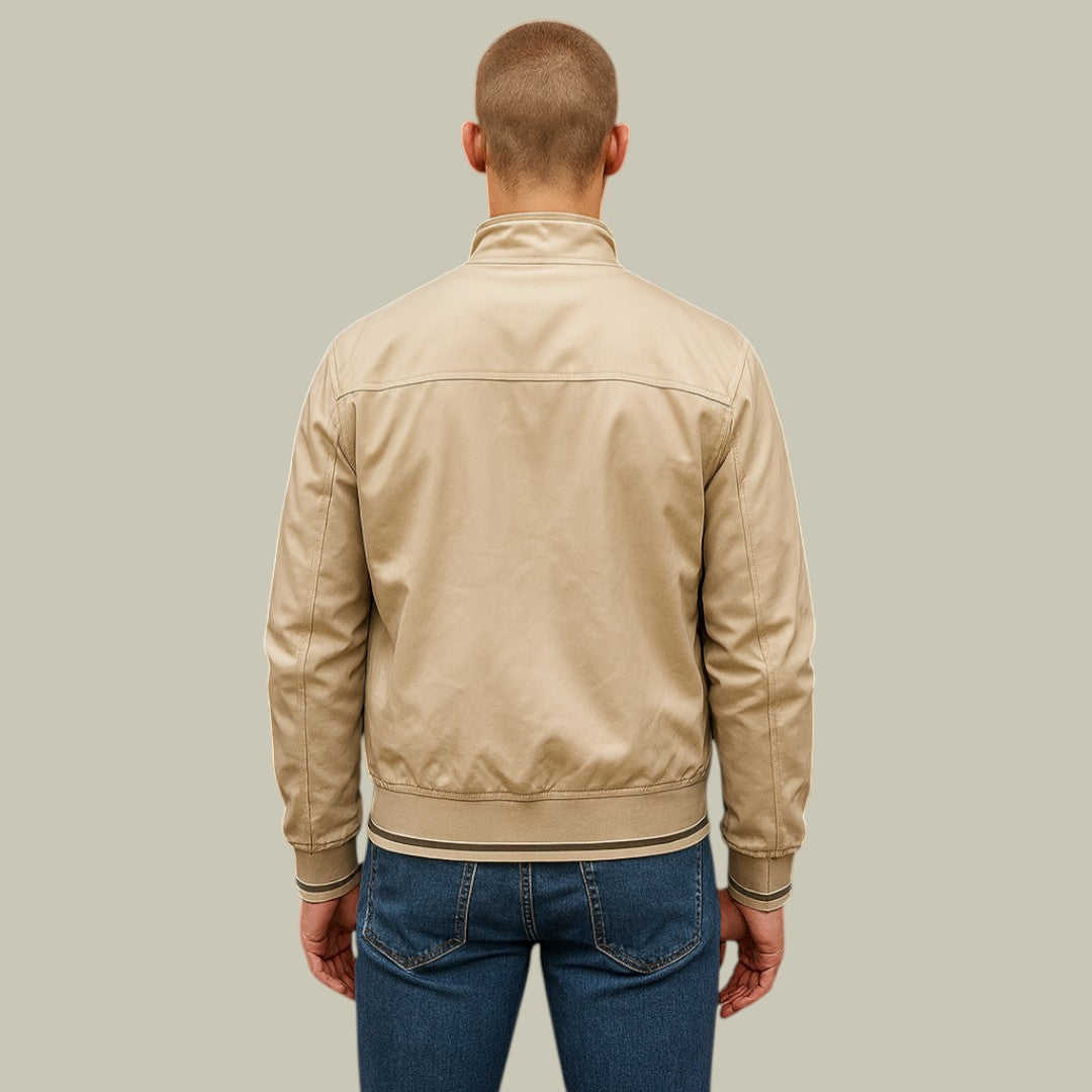 Mens Casual Warm Bomber Jacket