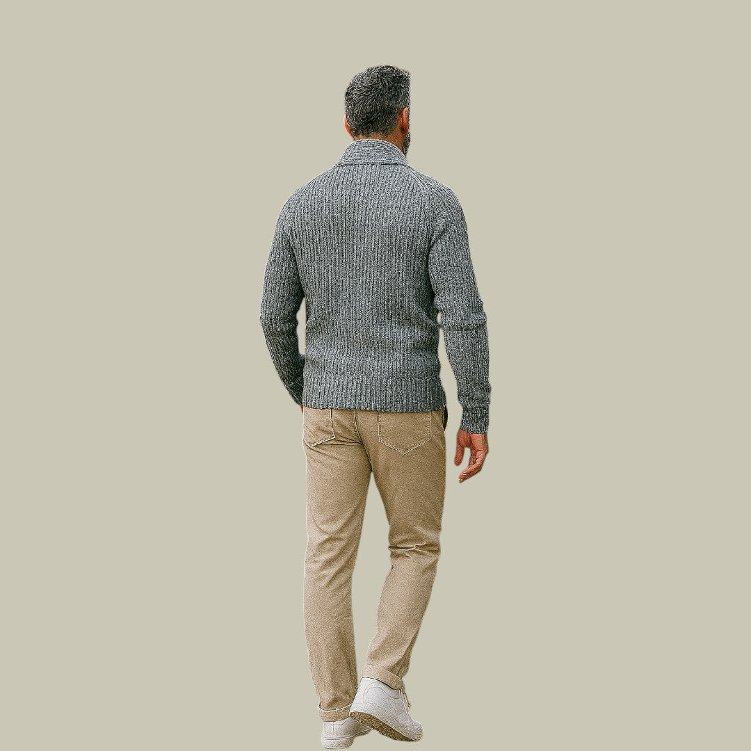 Mens Cashmere Comfort Blend Cardigan
