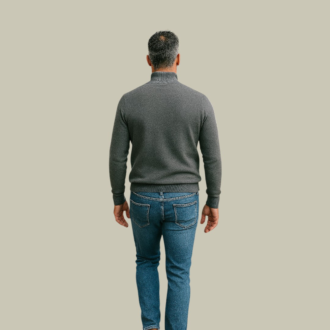 Mens Ralph Polo Zipper Sweater