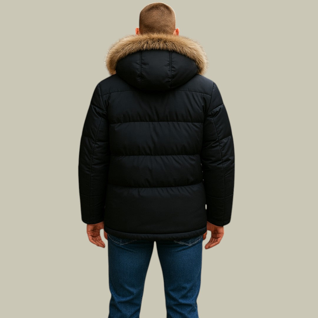 Warm Long Winter Parka for Men