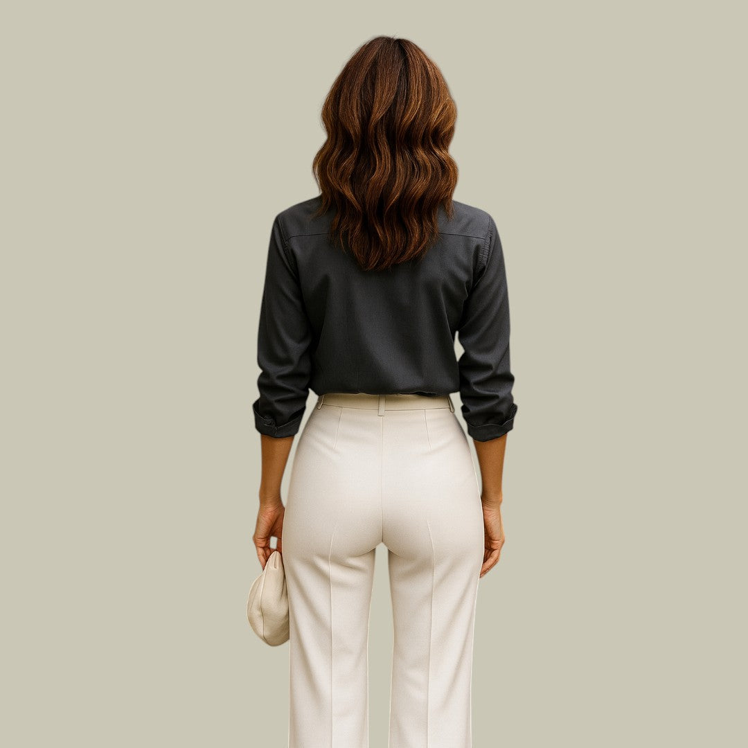 Womens Straight Pants Loose