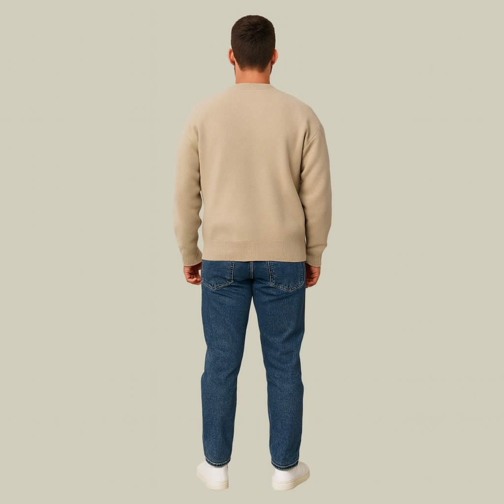 Mens Knitted Cardigan Autumn