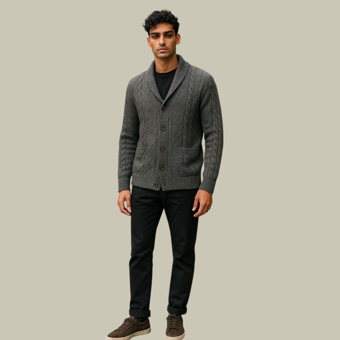 Mens Classic Autumn Cardigan