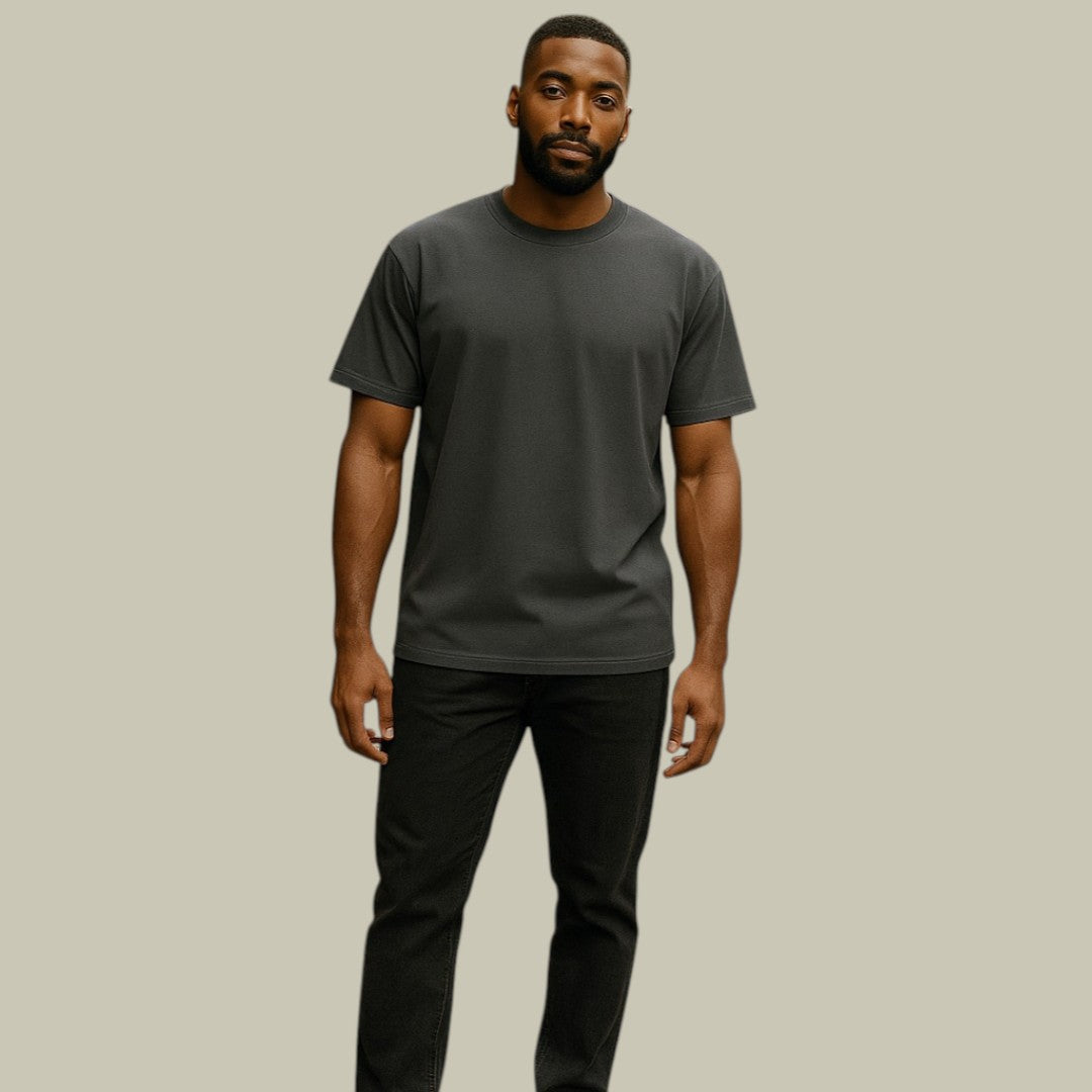 Mens Basic Old Money T-Shirt