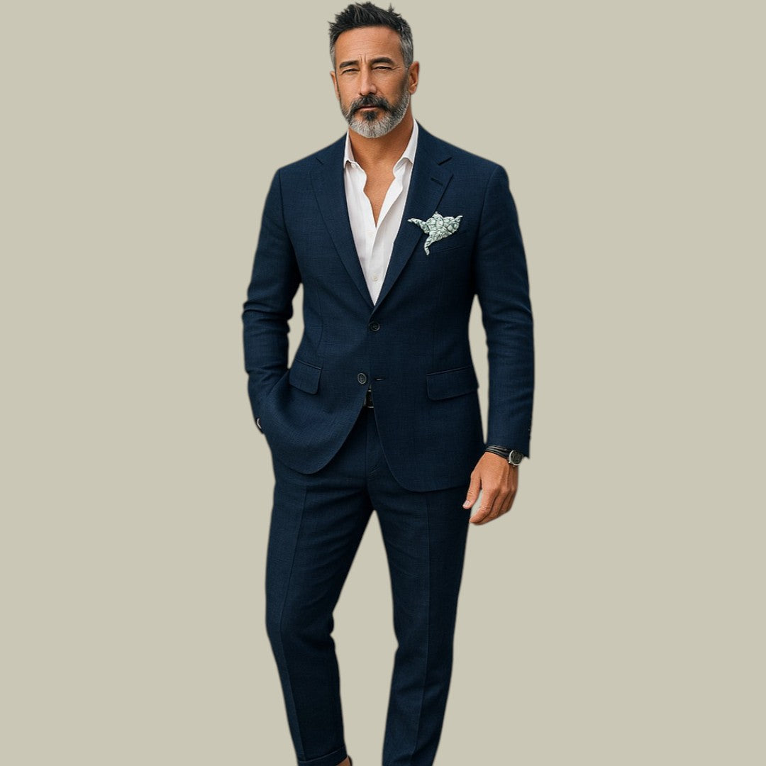 Mens Stylish Linen Suit