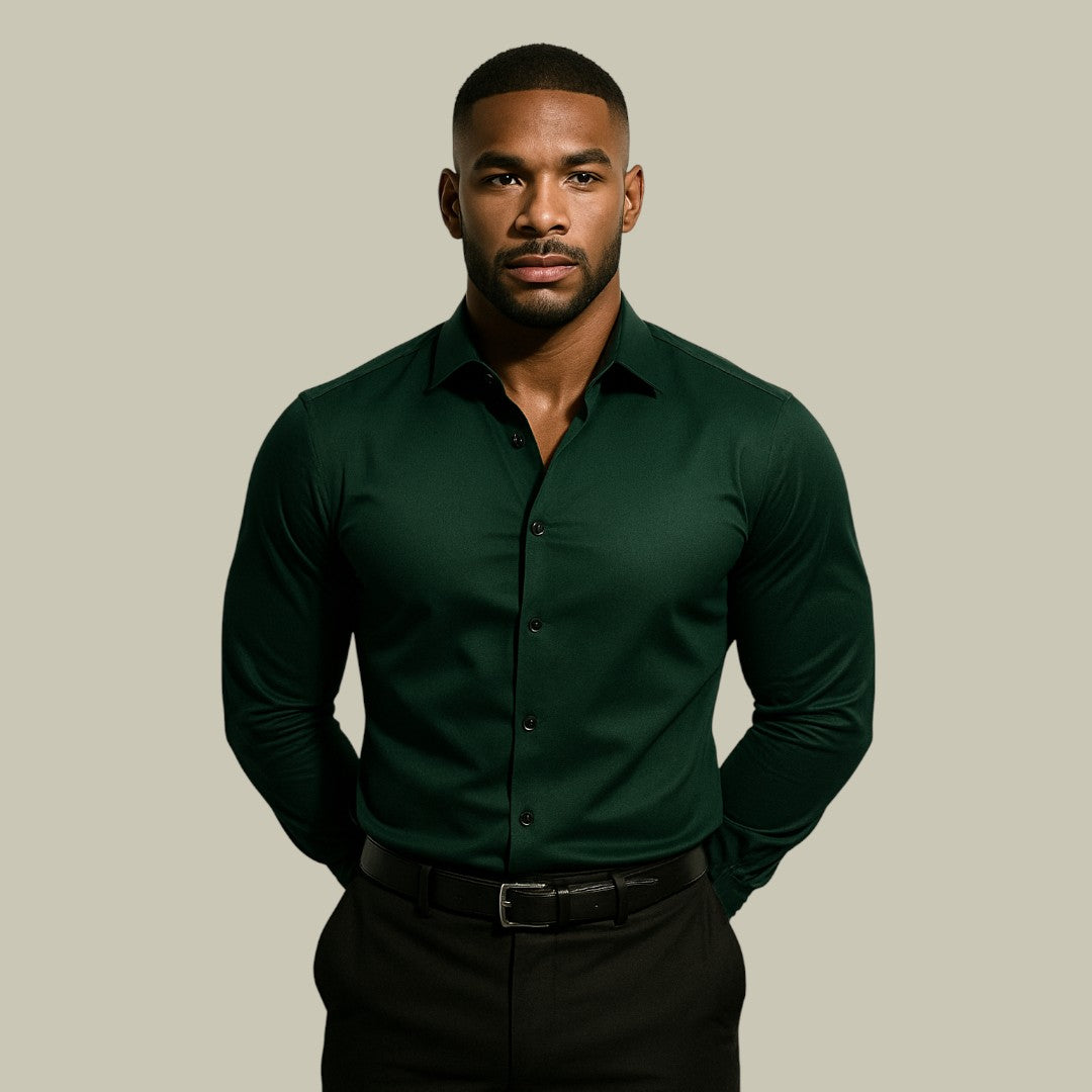 Mens Tailored Dress Shirt