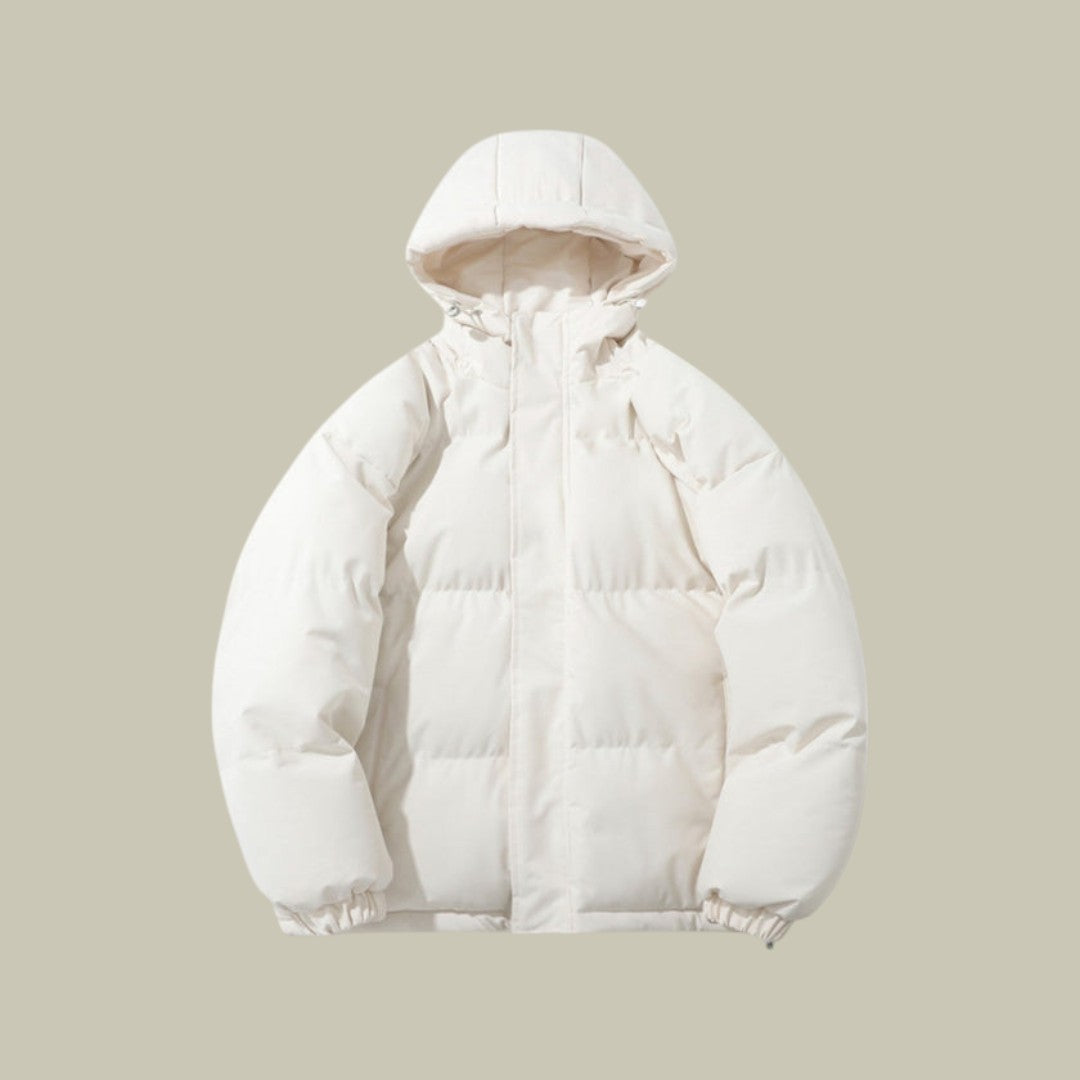 Mens Puffer Jacket Hooded Padded