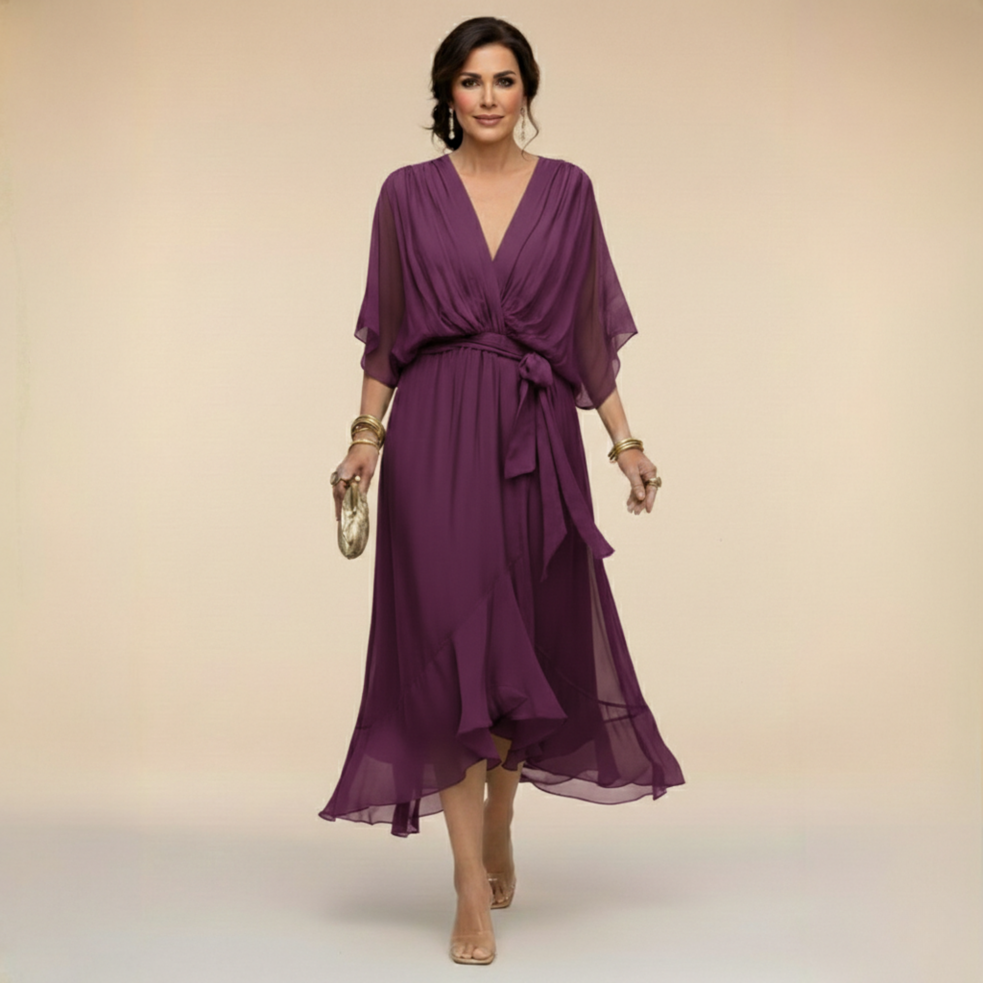 Sarah™ | Sandra V-Neck Dress 7