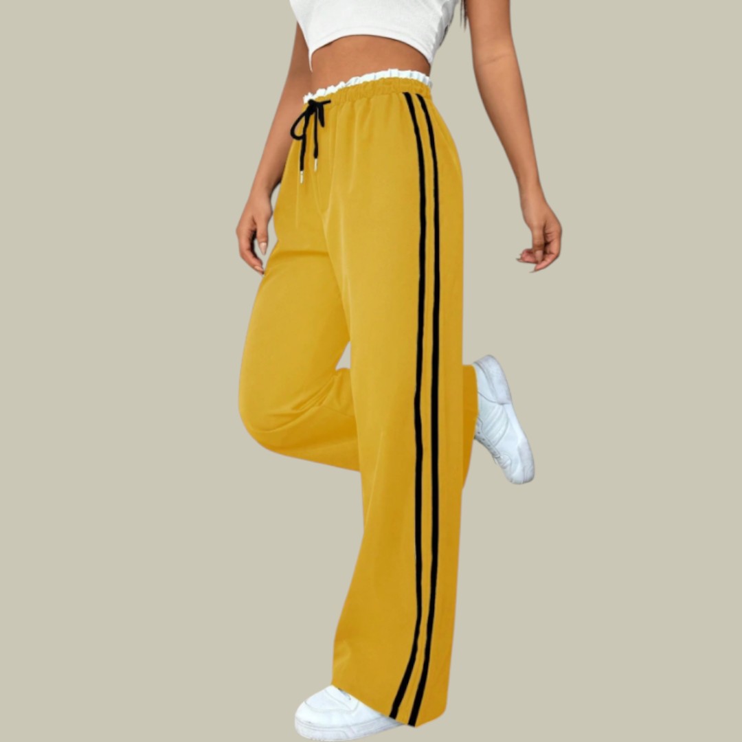 Womens Pants Sporty Wide Leg