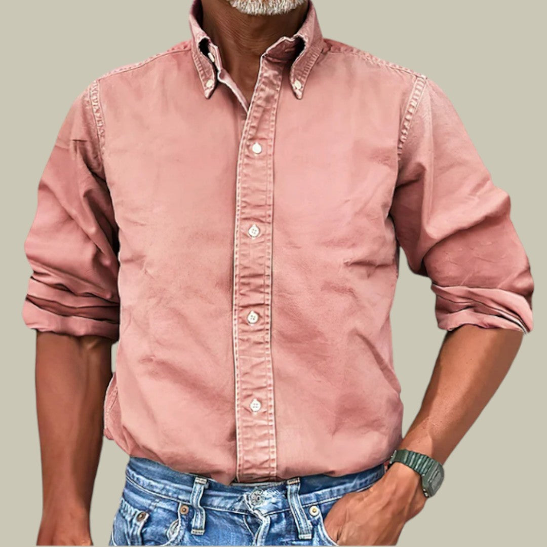 Mens Refined Long-Sleeve Shirt