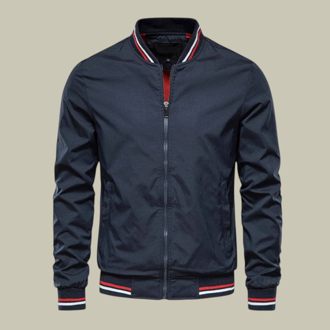 Mens Casual Warm Bomber Jacket