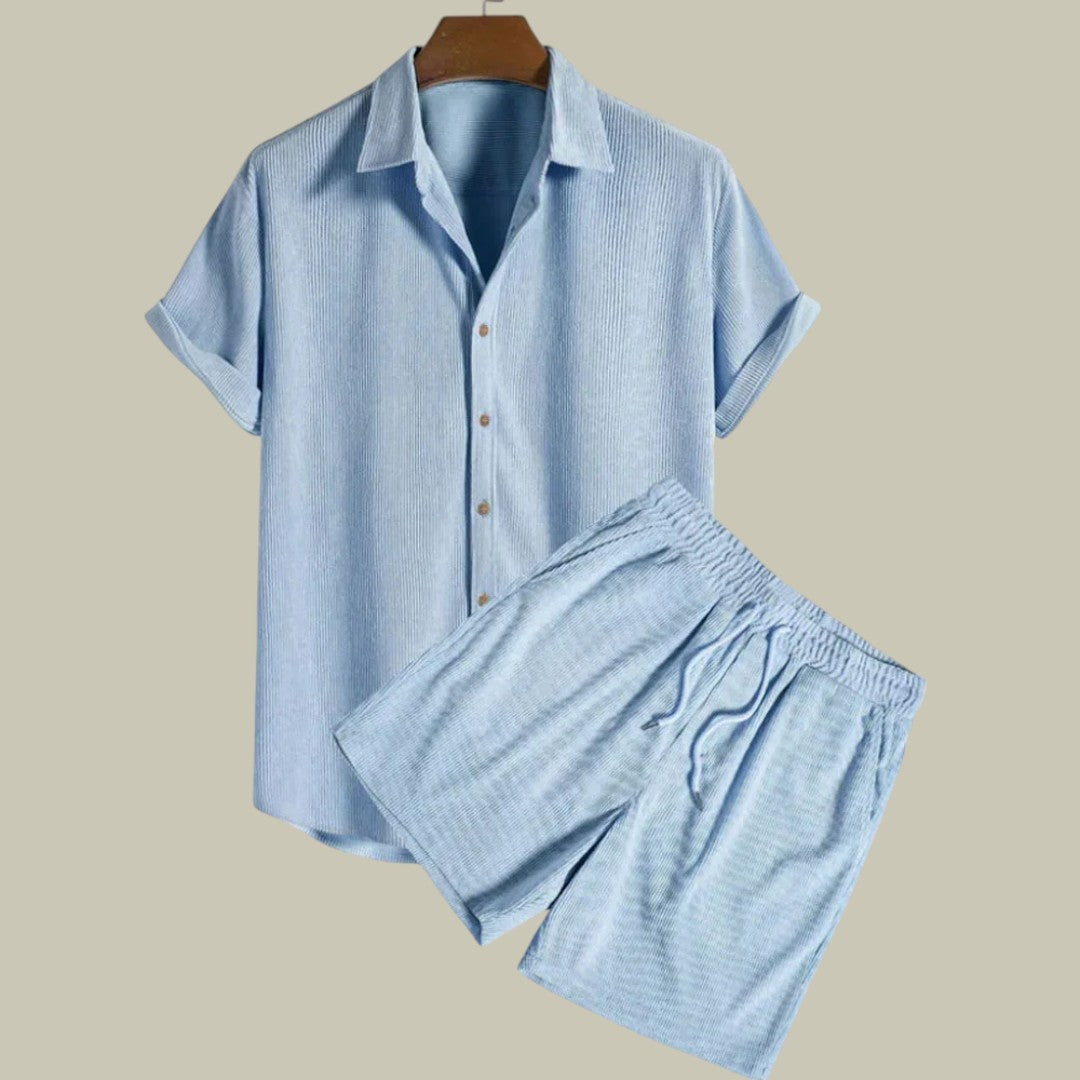 Men's Linen Old Money Summer Set