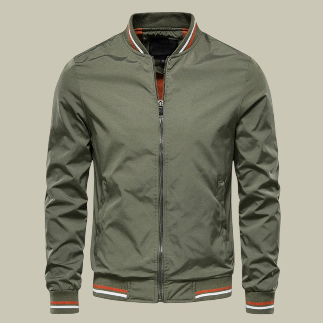 Mens Casual Warm Bomber Jacket