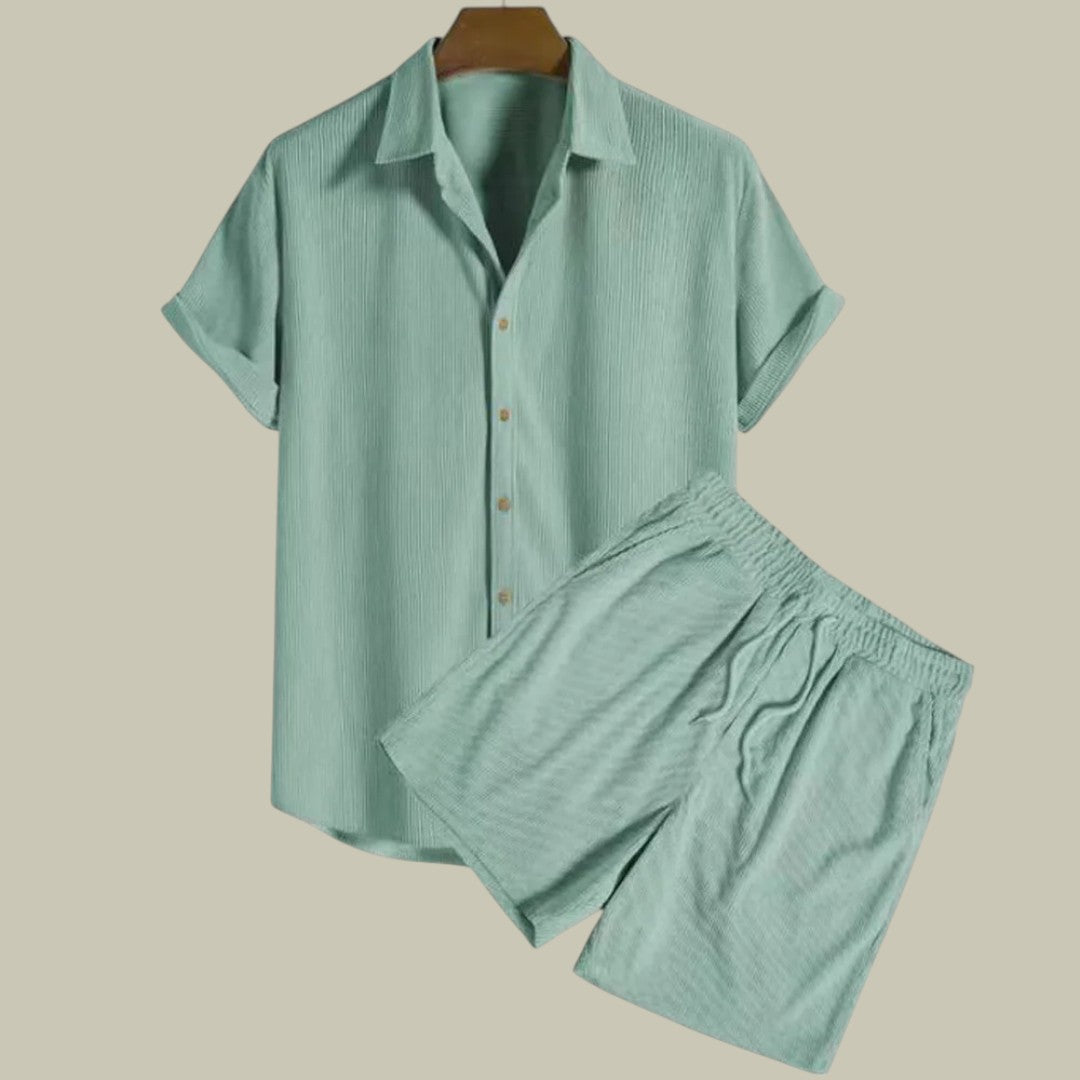 Men's Linen Old Money Summer Set