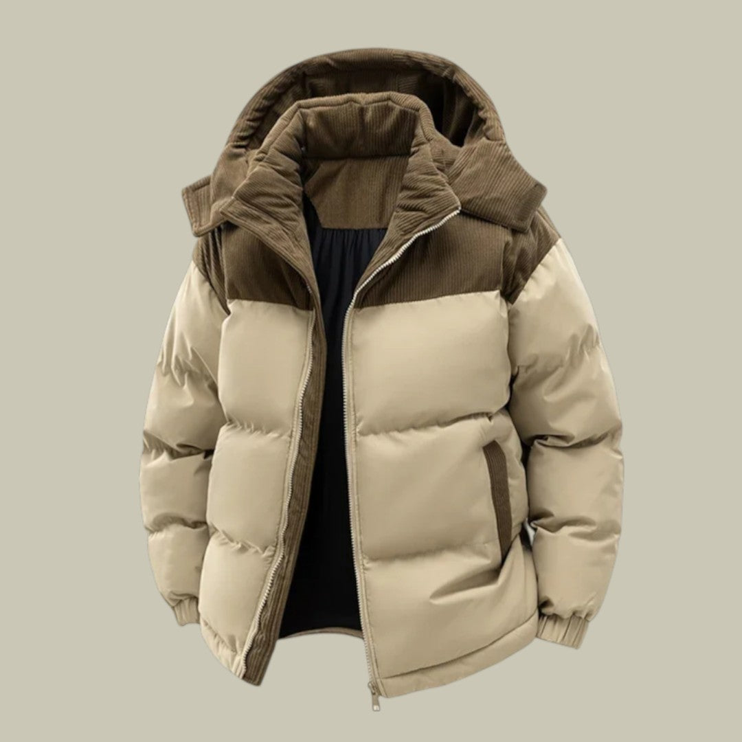 Mens Casual Puffer Jacket
