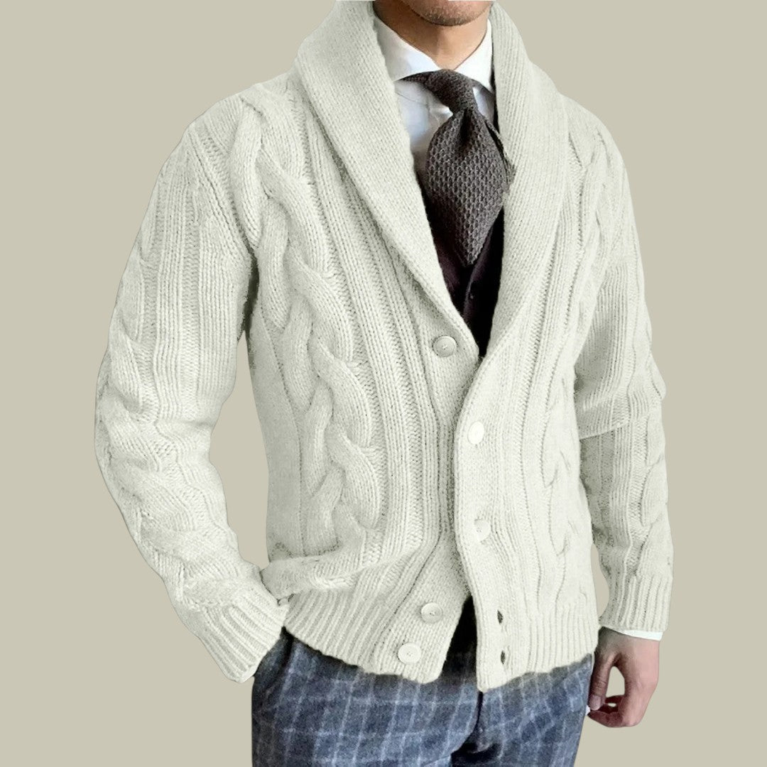 Mens Knitted Cardigan
