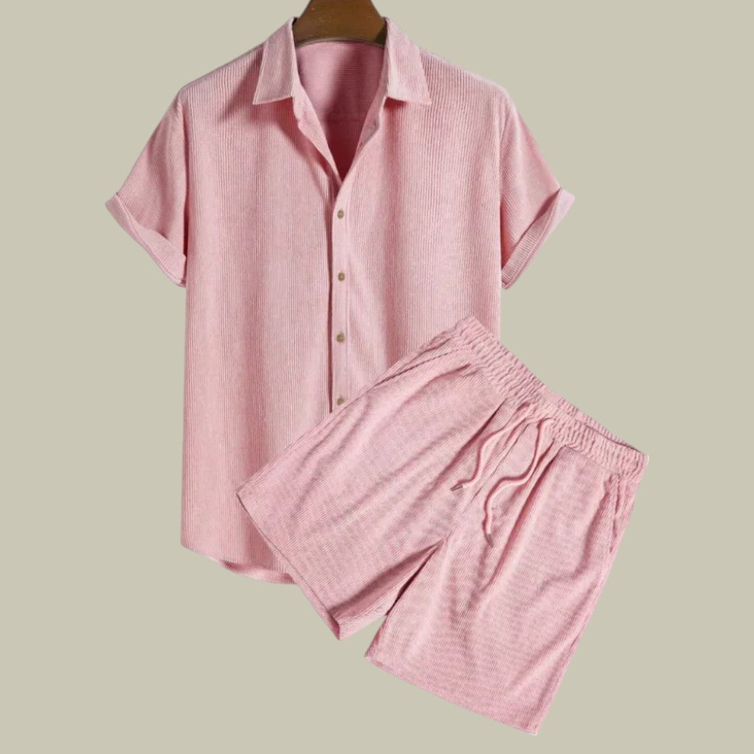 Men's Linen Old Money Summer Set