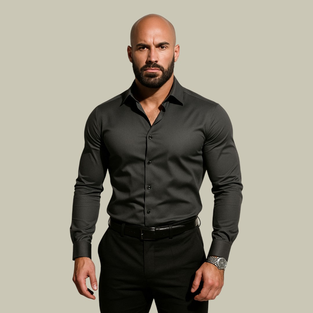 Mens Tailored Dress Shirt