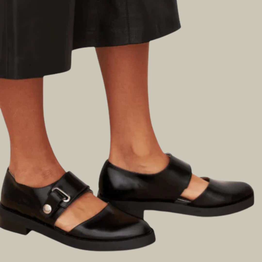 Luna | Women's Orthopedic T-Strap Flat Shoes