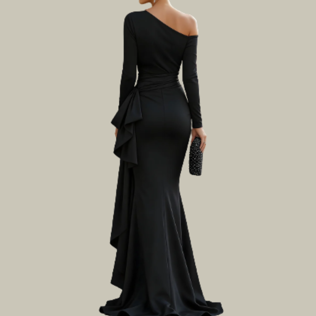 Mary | One-Shoulder Elegant Evening Gown