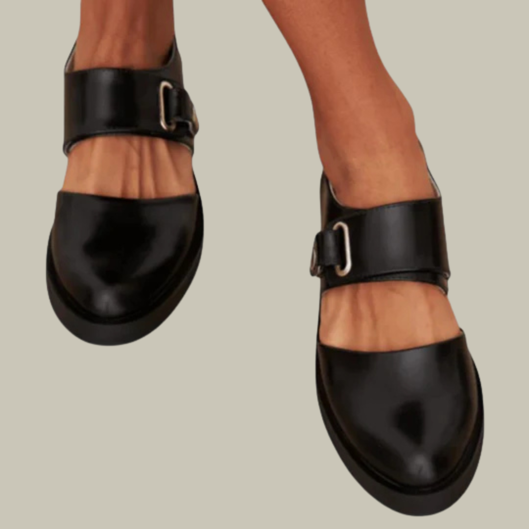 Luna | Women's Orthopedic T-Strap Flat Shoes