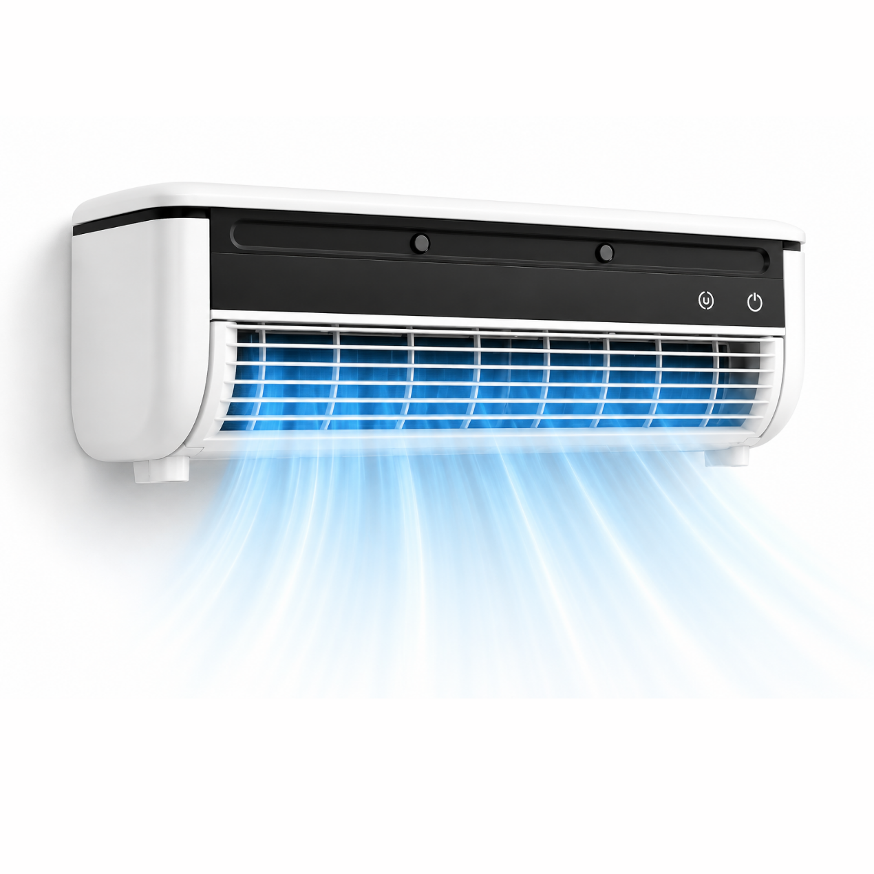 3-in-1 Wall-Mounted Air Conditioner/Cooler – Mist Fan, Compact & Ultra-Quiet 1
