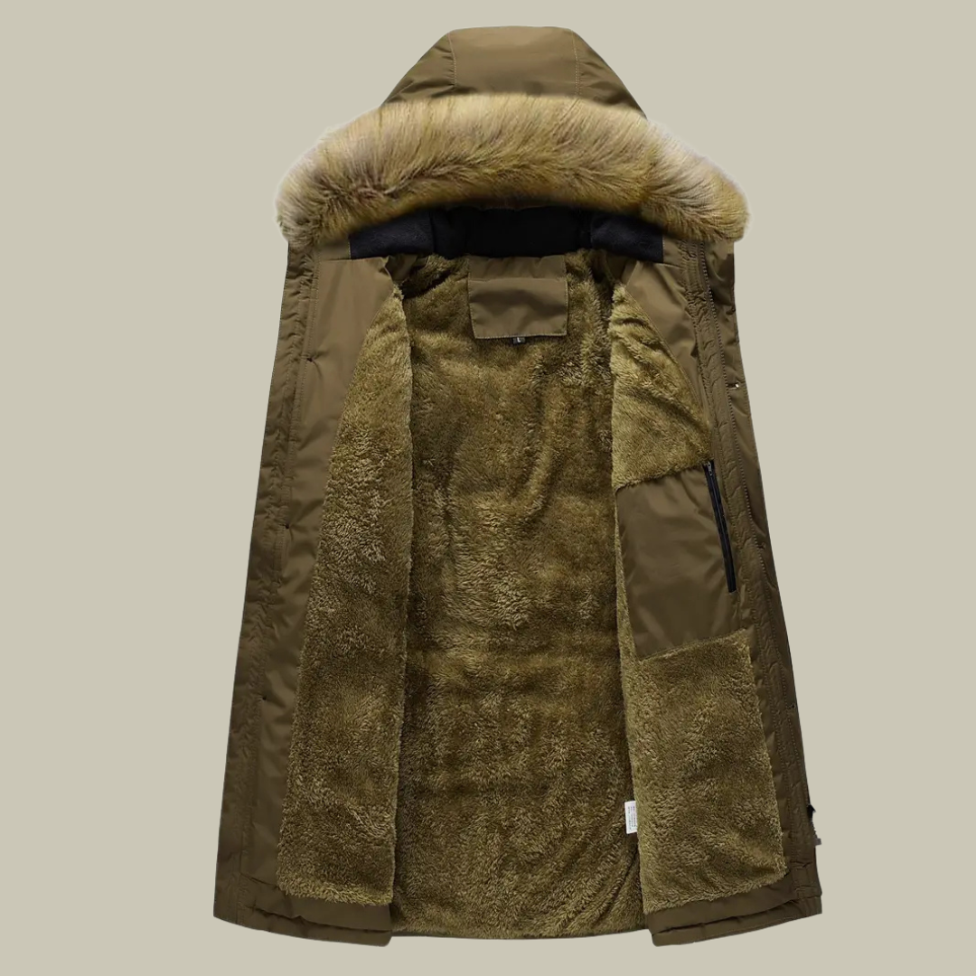 Warm Long Winter Parka for Men