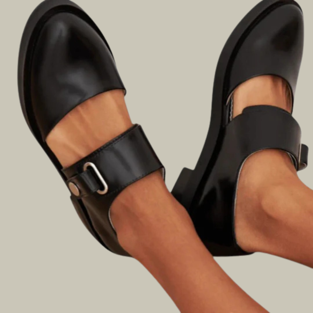 Luna | Women's Orthopedic T-Strap Flat Shoes