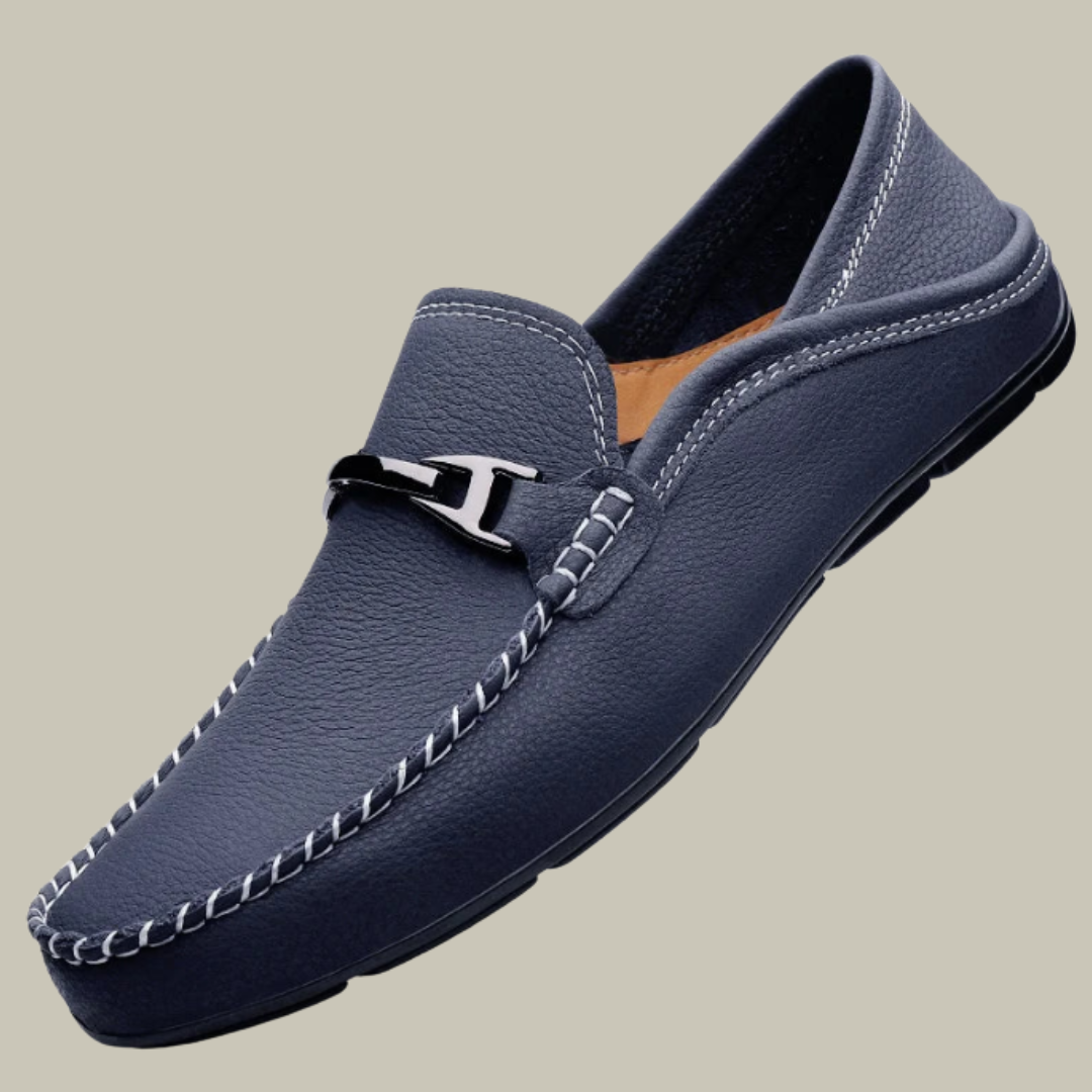 George | Leather Slip-On Dress Loafers