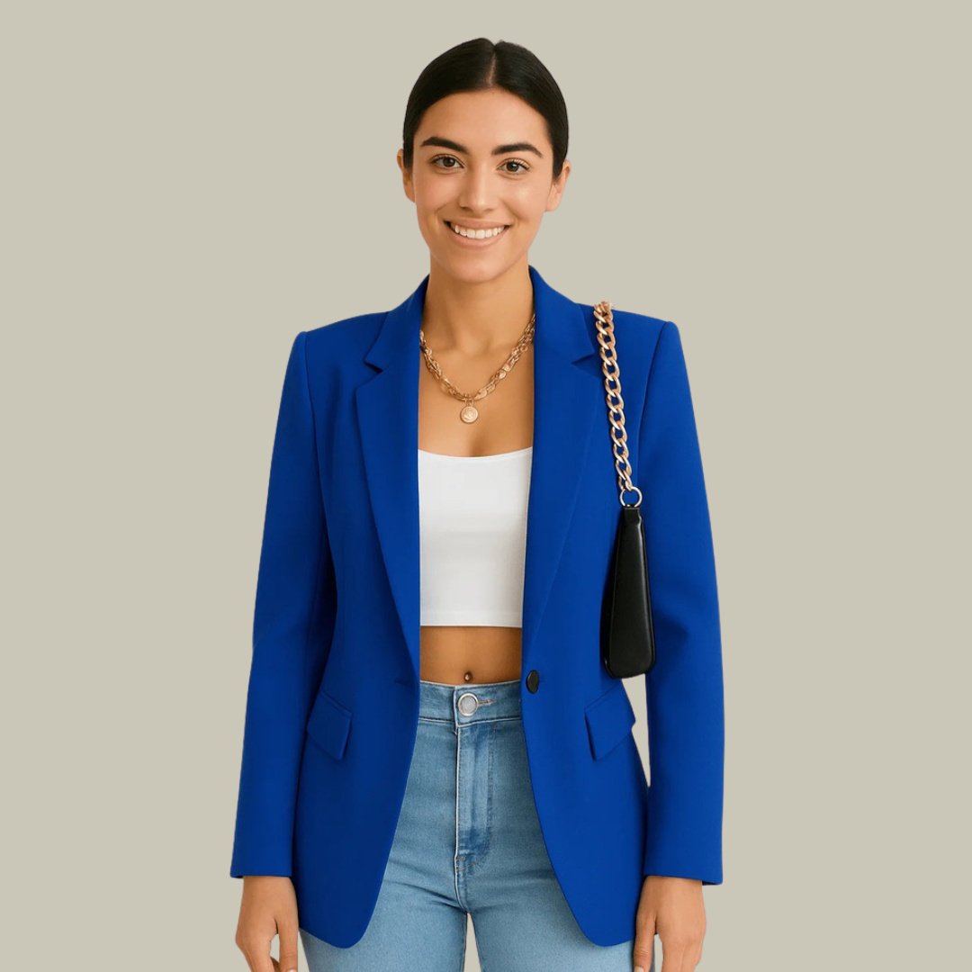 Women’s Tailored Single-Breasted Blazer