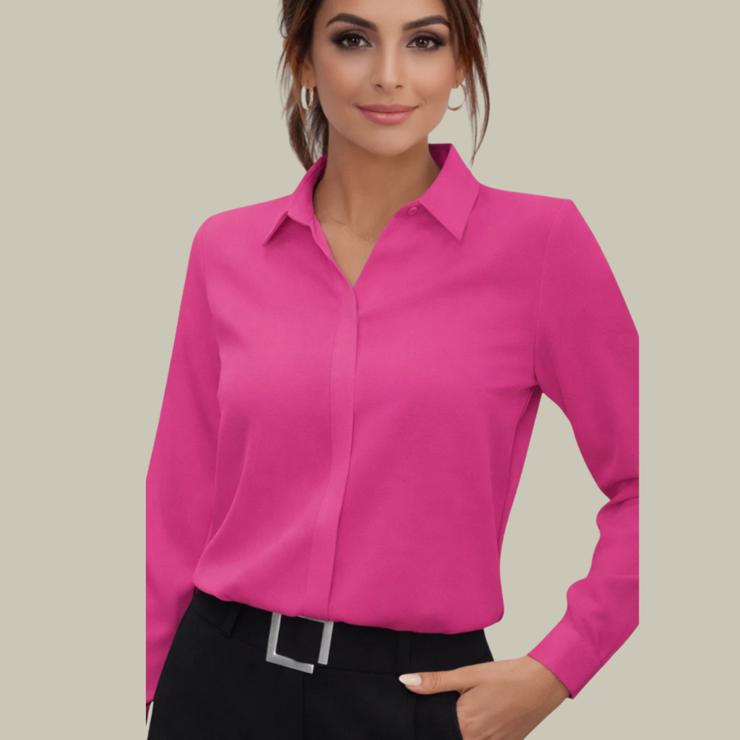 Women's Elegant Blouse Long Sleeve