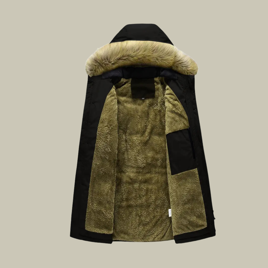 Warm Long Winter Parka for Men