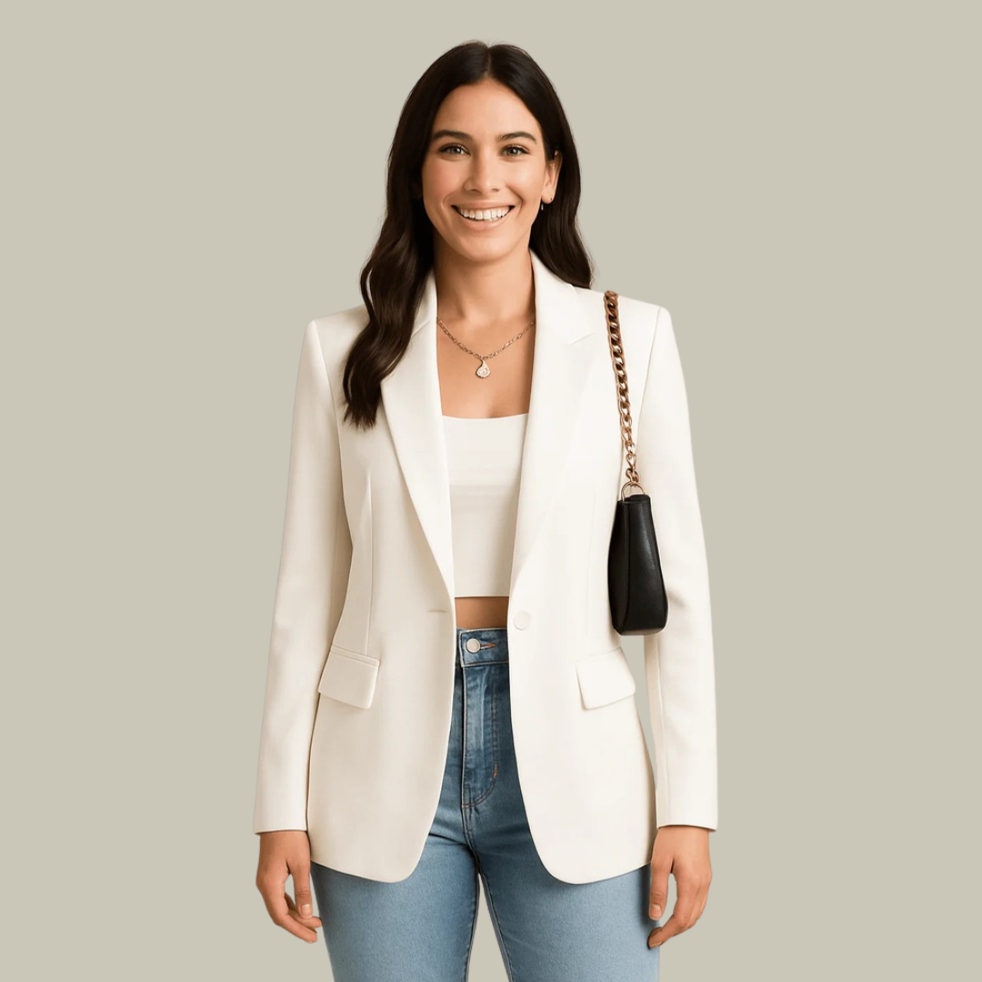 Women’s Tailored Single-Breasted Blazer
