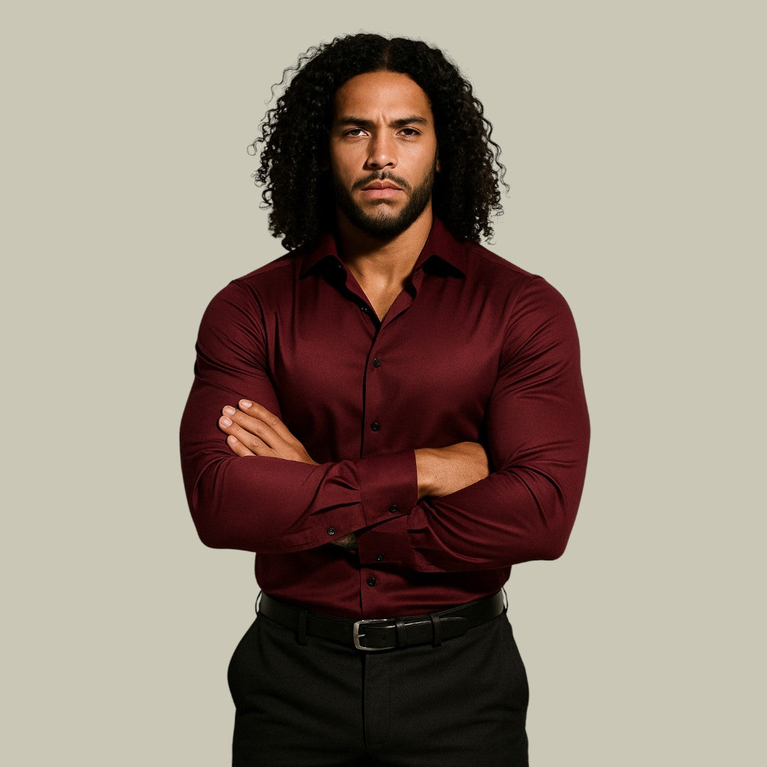 Mens Tailored Dress Shirt
